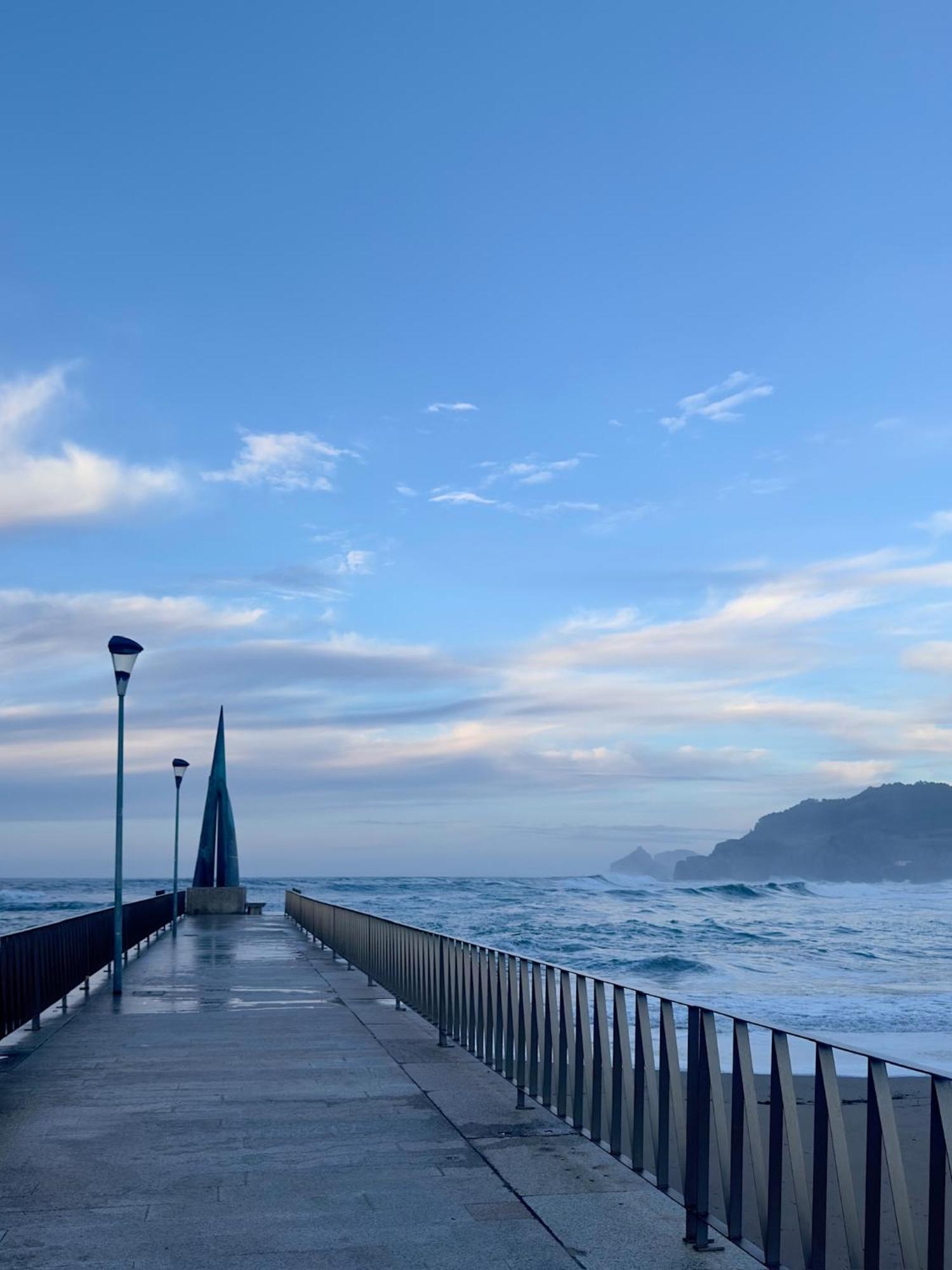 Apartamento Bakio, magnificas vistas a la mar Exterior foto