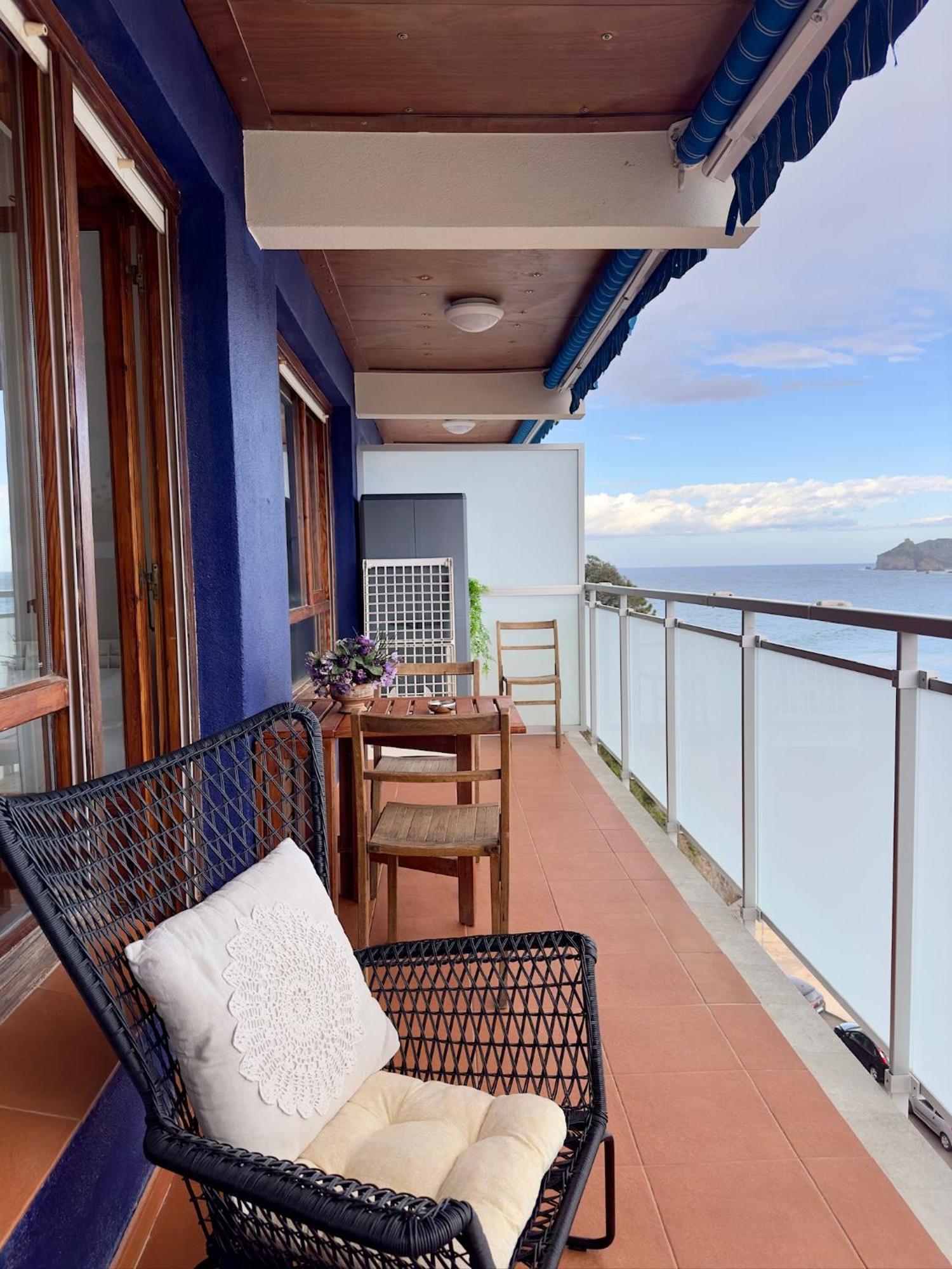 Apartamento Bakio, magnificas vistas a la mar Exterior foto